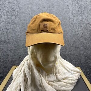 Carhartt Mens Brown Canvas Strapback Baseball Cap Hat FA'21 One‎ Size